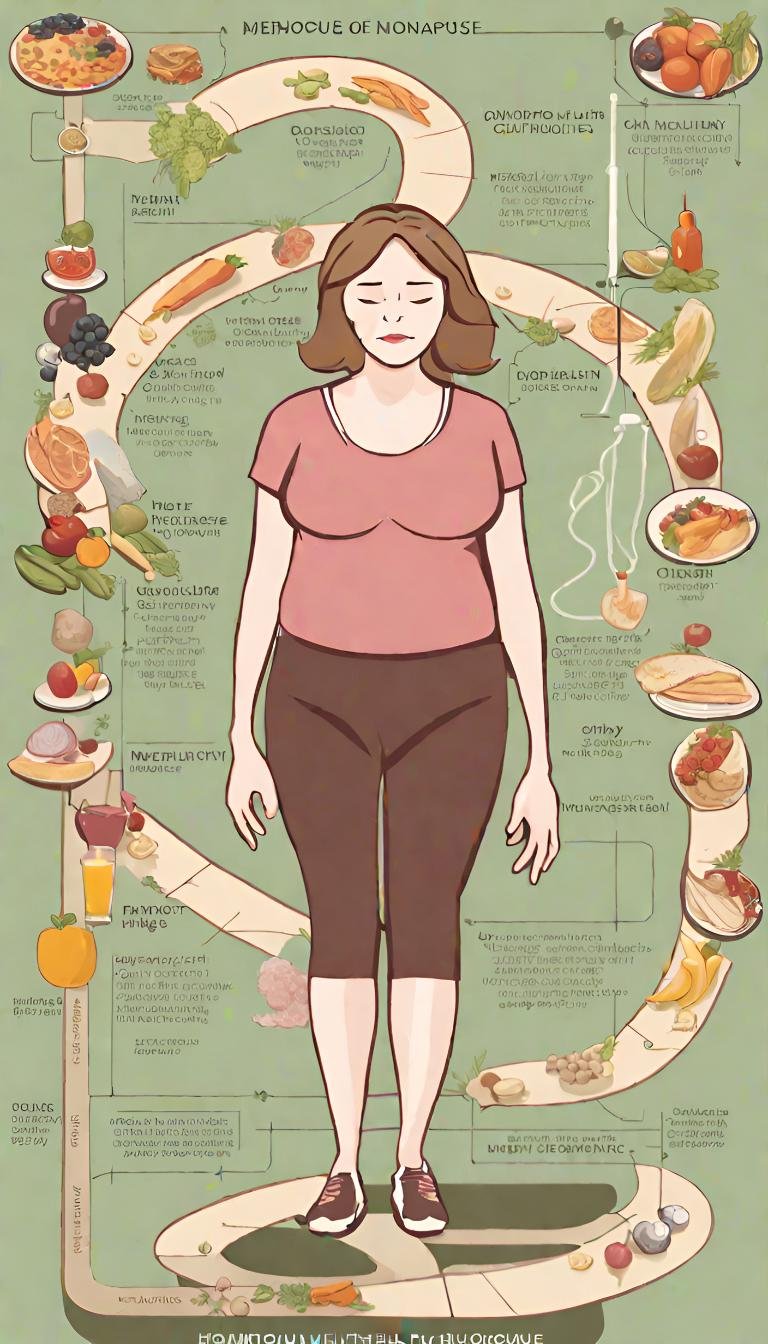 menopause gain weight